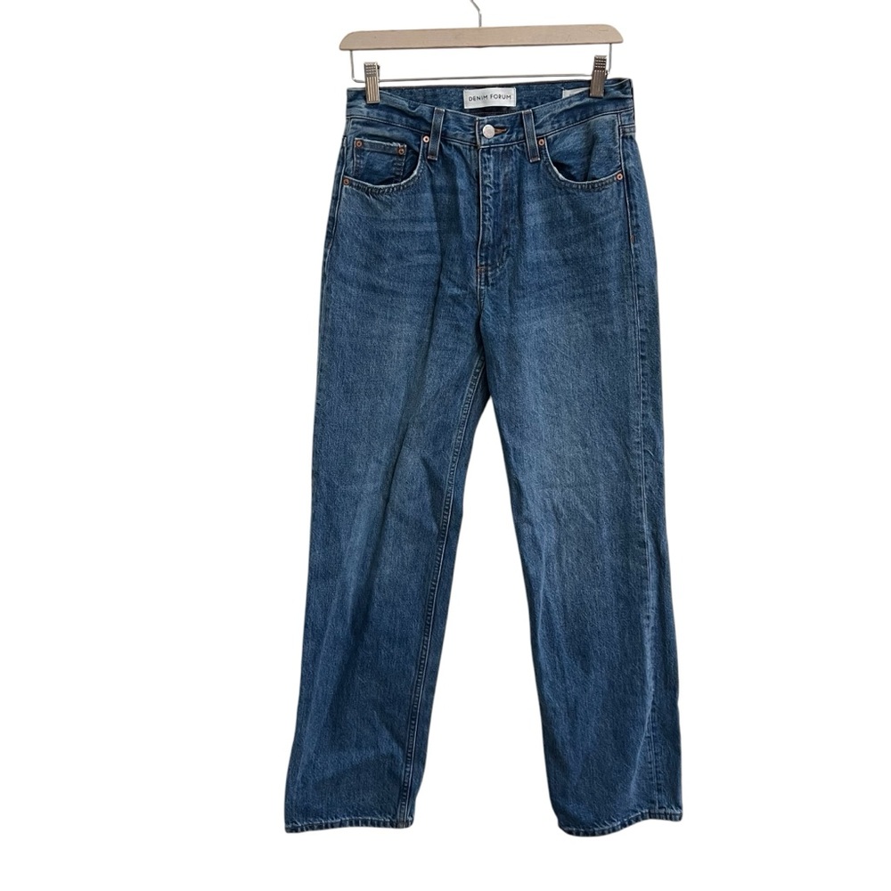Denim Forum medium wash The '90s Iggy Lo-Rise Baggy Jean size 25